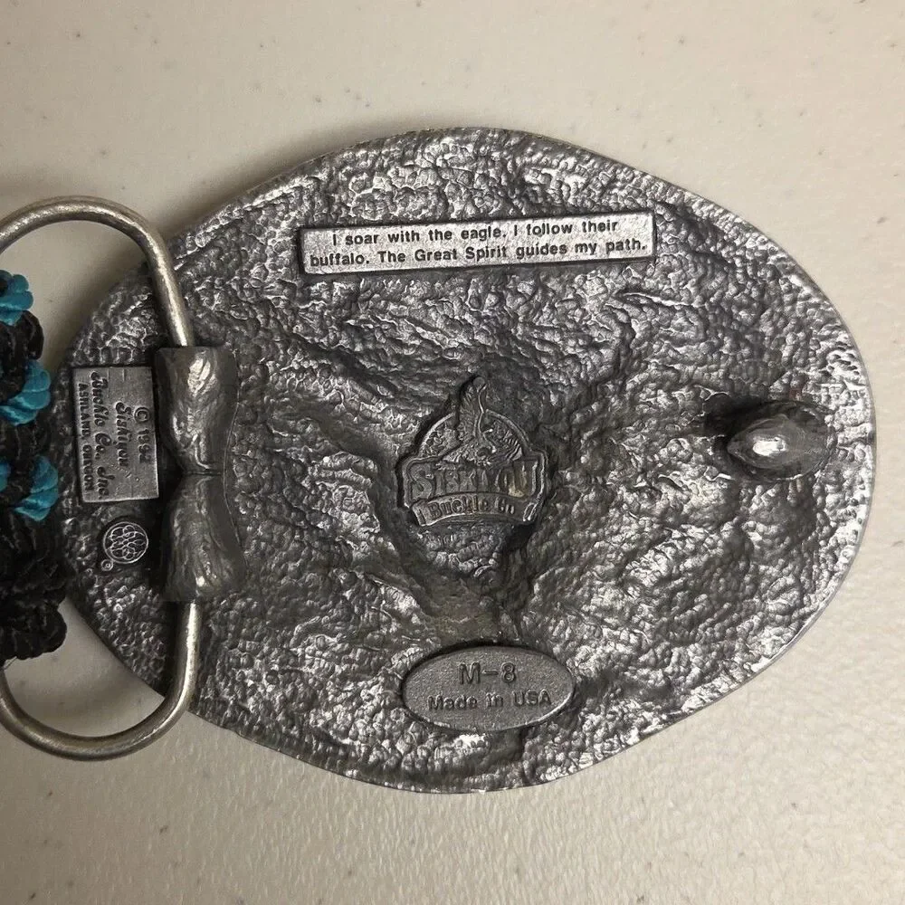 Siskiyou Buffalo Skull Belt 39